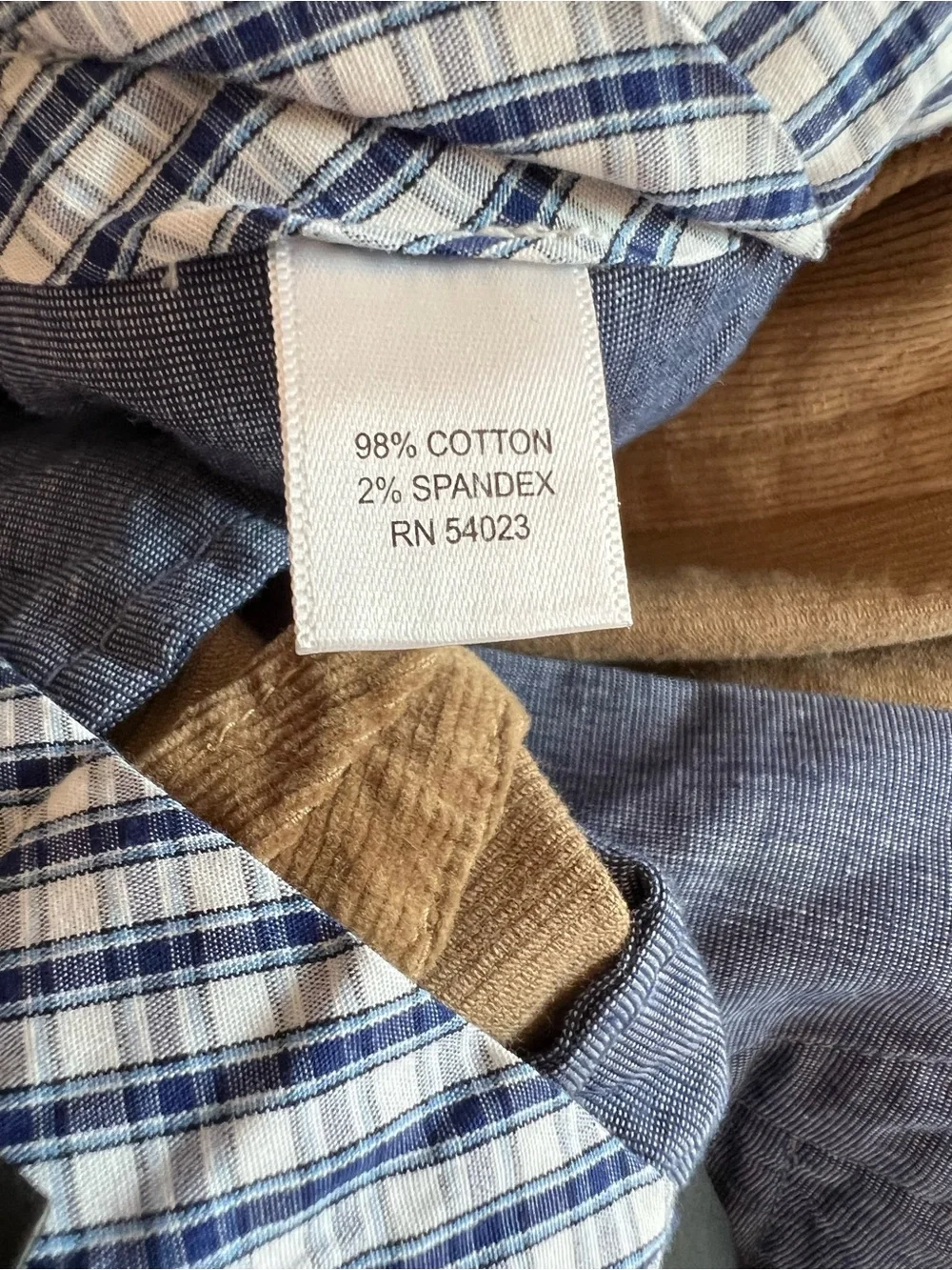 NWT Banana Republic Kentfield Corduroy Pants Vintage Straight 29x32 Tan